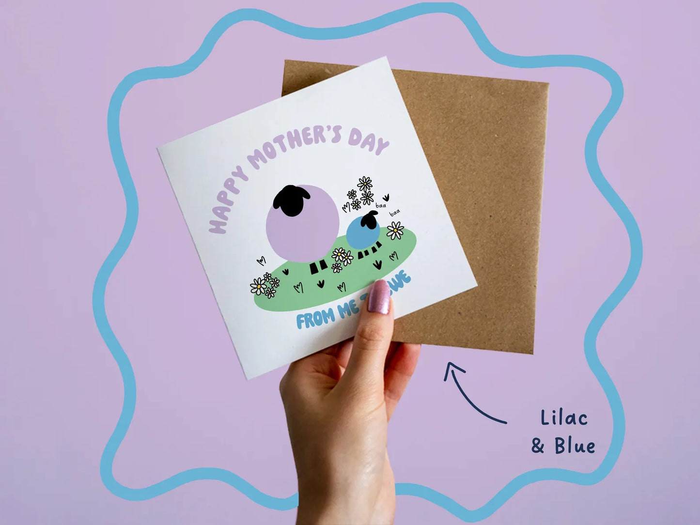 Mother's Day Card - from Me to Ewe