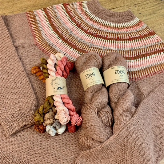 Kintra Sweater 4ply Yarn Bundle - PRE-ORDER is available to purchase from The Knit Lounge UK knit shop