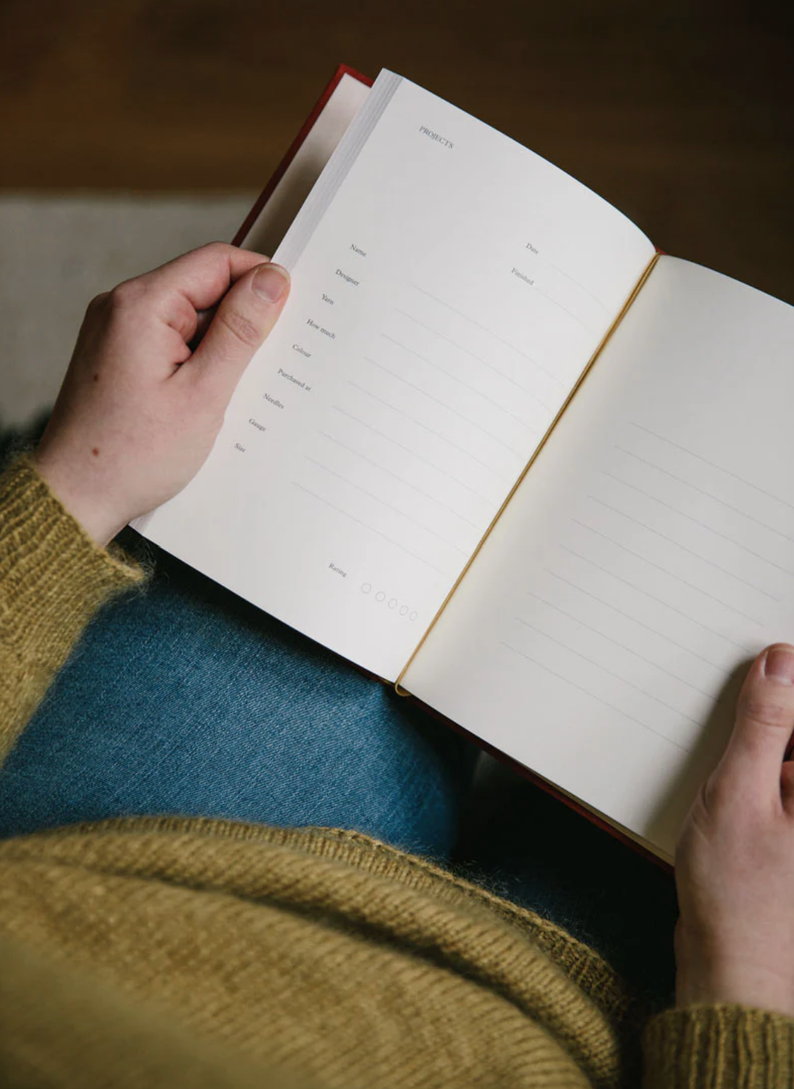 Laine My Knitting Notes | Terracotta