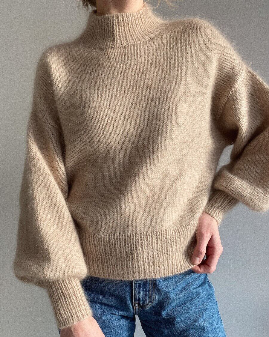 PetiteKnit Balloon Sweater - Printed Pattern