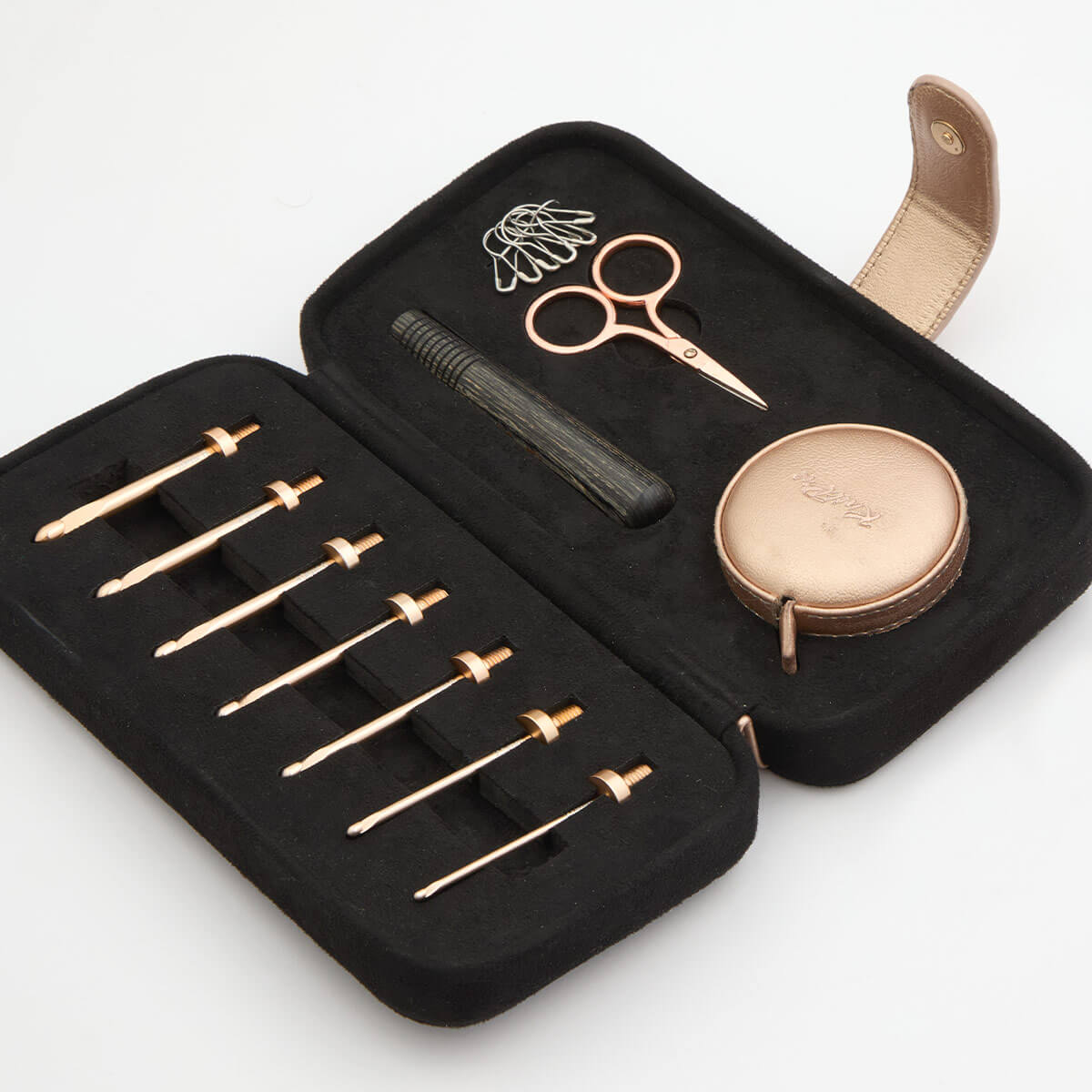 Knit Pro Oasis Starter Interchangeable Crochet Hook Set is available to purchase from The Knit Lounge UK knit shop