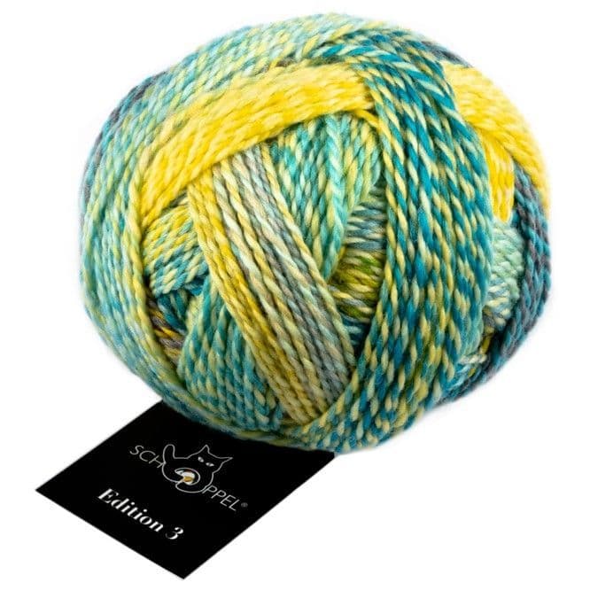 Schoppel-Wolle Edition 3 50g is available to purchase from The Knit Lounge UK knit shop