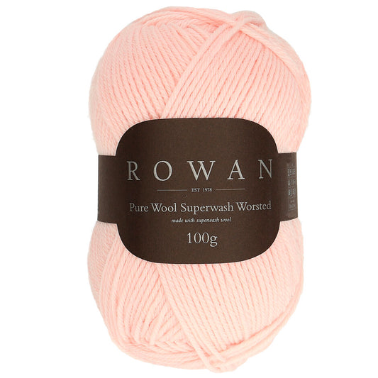 Rowan Pure Wool Superwash Worsted 100g is available to purchase from The Knit Lounge UK knit shop