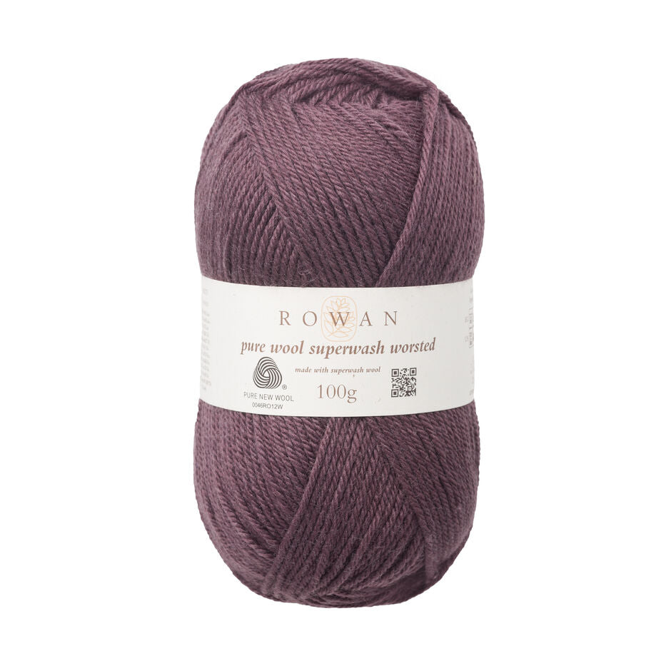 Rowan Pure Wool Superwash Worsted 100g is available to purchase from The Knit Lounge UK knit shop