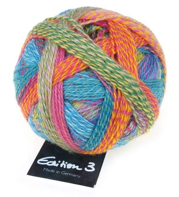 Schoppel-Wolle Edition 3 50g is available to purchase from The Knit Lounge UK knit shop