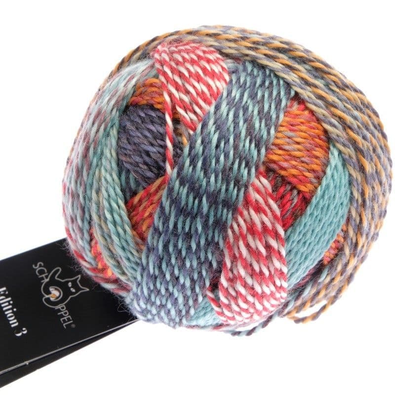 Schoppel-Wolle Edition 3 50g is available to purchase from The Knit Lounge UK knit shop