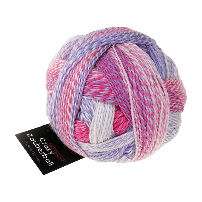 Zauberball Crazy by Schoppel Wolle in shade 2254 Cloud no 8. Buy now at The Knit Lounge UK yarn shop.