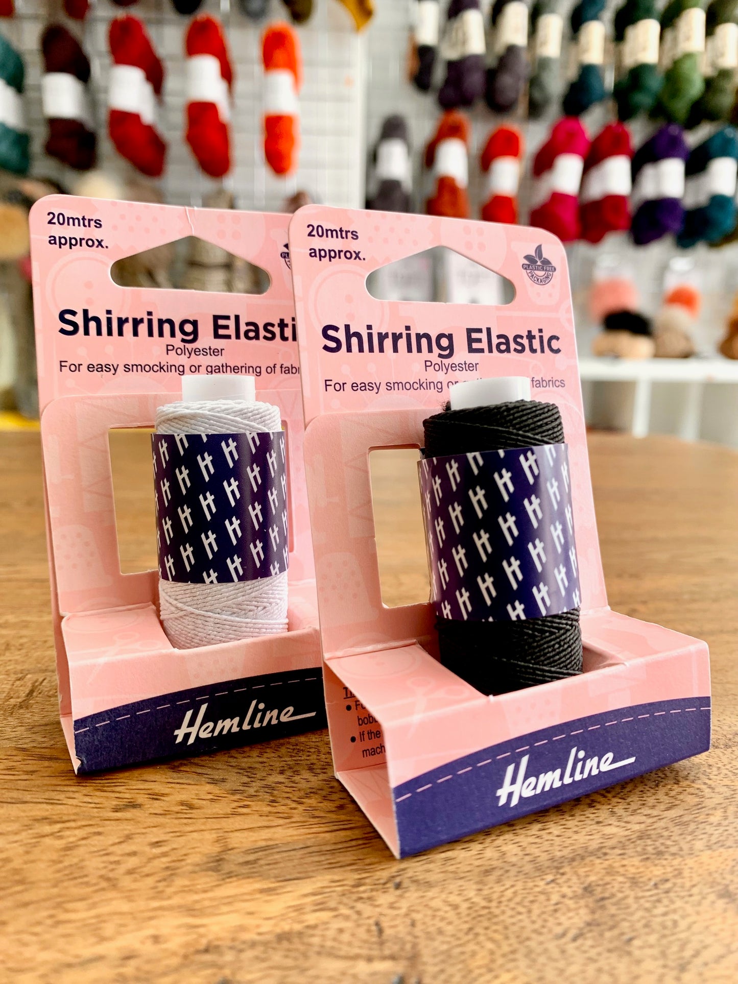 Shirring Elastic is available to purchase from The Knit Lounge UK knit shop