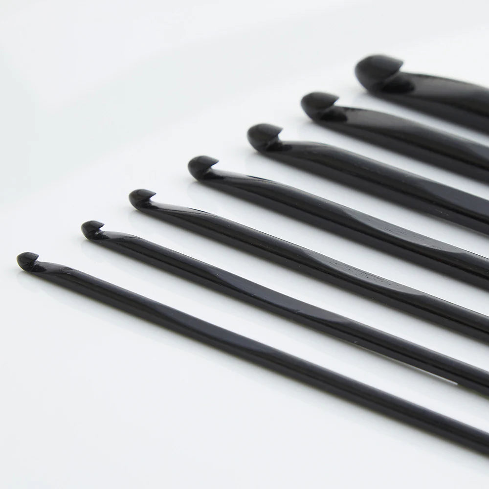 Lantern Moon Ebony Crochet Hook 4mm is available to purchase from The Knit Lounge UK knit shop