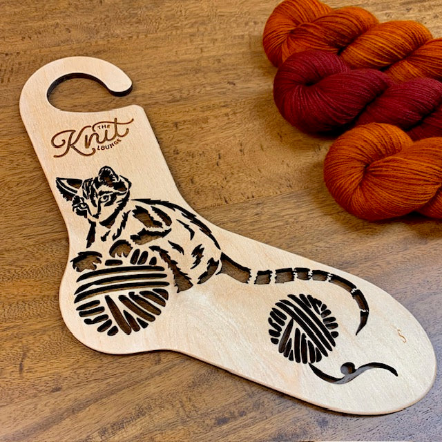 Cat Sock Blocker is available to purchase from The Knit Lounge UK knit shop