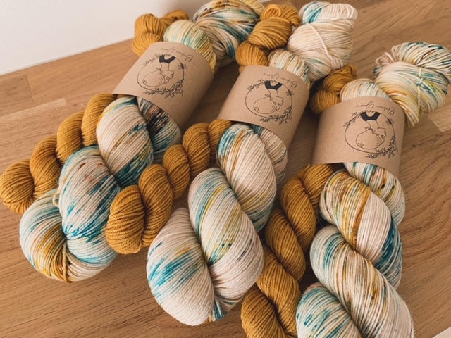 Knit Lounge' Sock Set is available to purchase from The Knit Lounge UK knit shop