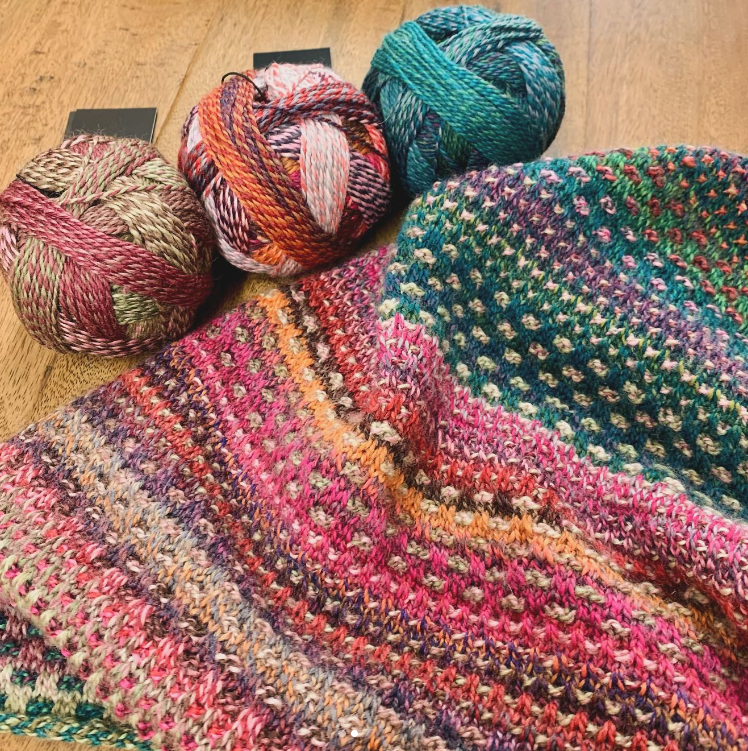 The Shift Yarn Bundle is available to purchase from The Knit Lounge UK knit shop