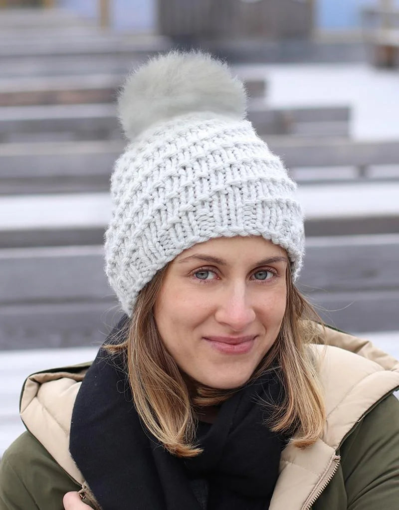 Loch Hat Kit is available to purchase from The Knit Lounge UK knit shop