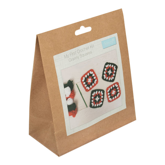 My First Crochet Kit - Granny Squiss is available to purchase from The Knit Lounge UK knit shop