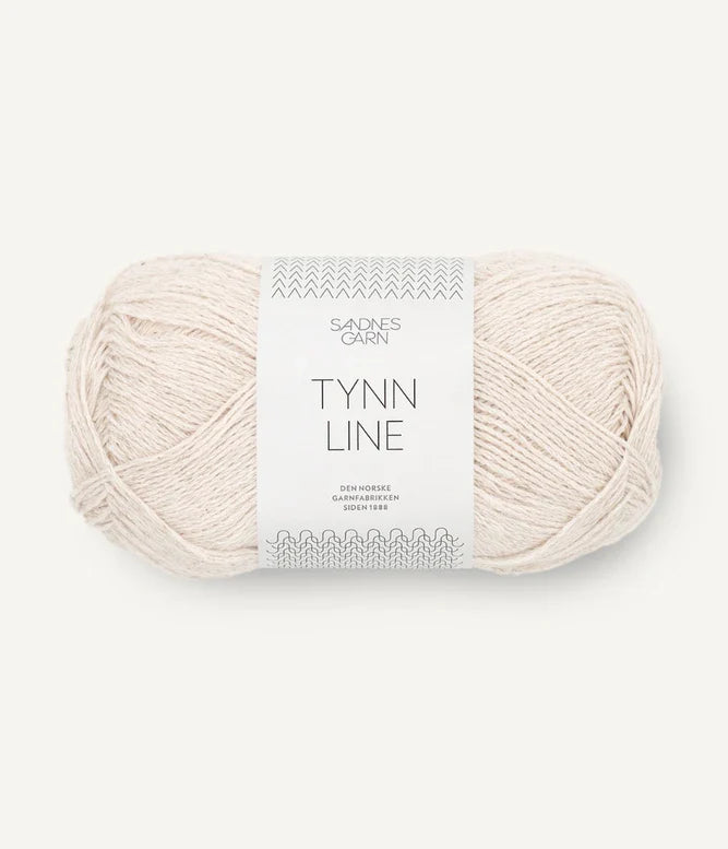 Tynn Line by Sandnes Garn - in 1015 from UK knit shop The Knit Lounge.