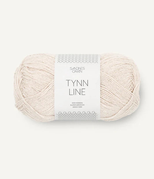 Tynn Line by Sandnes Garn - in 1015 from UK knit shop The Knit Lounge.