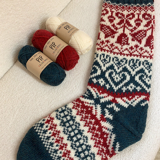 Arne & Carlos Mystery Stocking Knit-Along 2025 - Kit