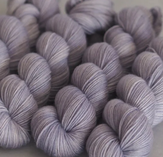 Dusty MCN Sock is available to purchase from The Knit Lounge UK knit shop