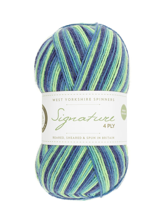 West Yorkshire Spinners Signature 4ply 100g - Cocktails Collection is available to purchase from The Knit Lounge UK knit shop