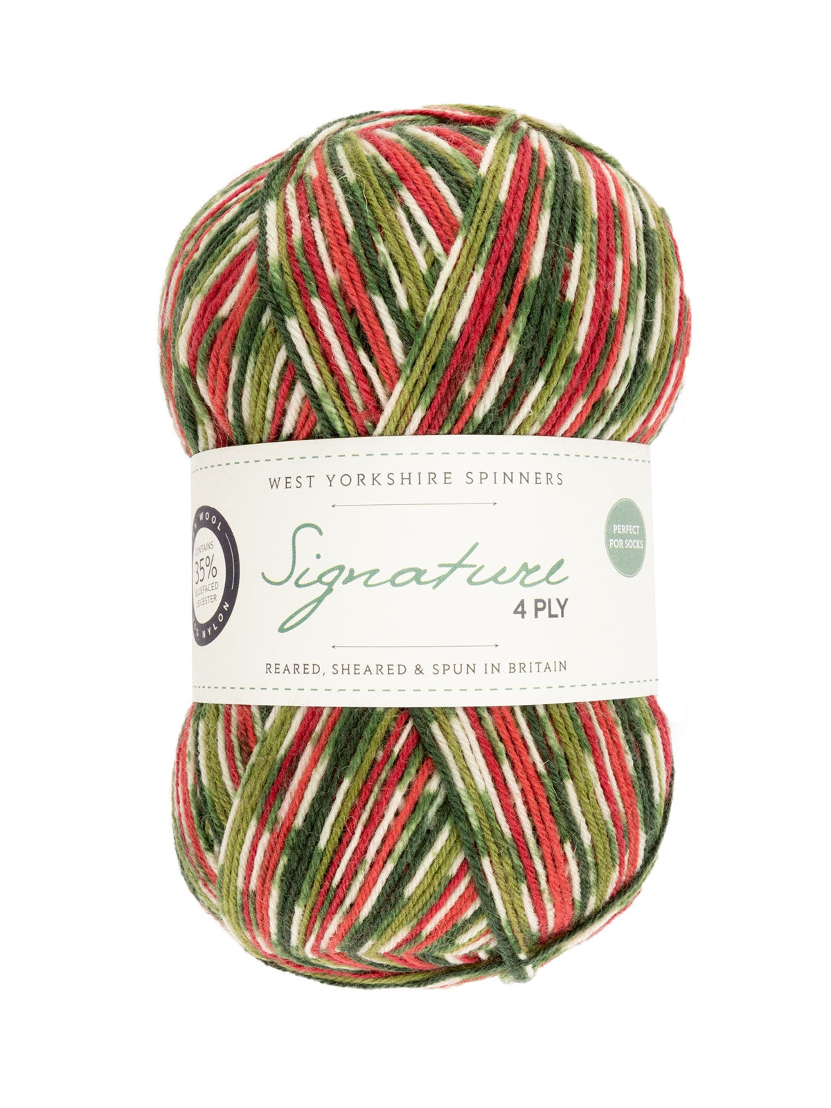 West Yorkshire Spinners Signature 4ply 100g - Christmas Collection is available to purchase from The Knit Lounge UK knit shop