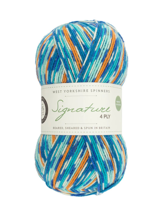 West Yorkshire Spinners Signature 4ply Country Birds from The Knit Lounge.