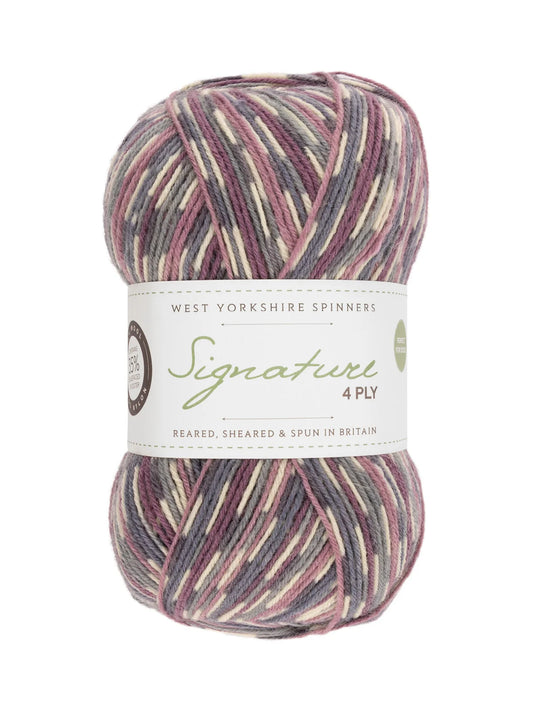 West Yorkshire Spinners Signature 4ply Country Birds from The Knit Lounge.