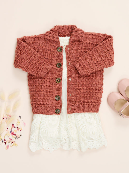 West Yorkshire Spinners Charlie Textured Hoody Knitting Pattern is available to purchase from The Knit Lounge UK knit shop