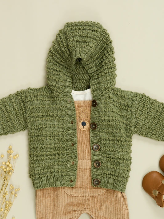 West Yorkshire Spinners Charlie Textured Hoody Knitting Pattern is available to purchase from The Knit Lounge UK knit shop