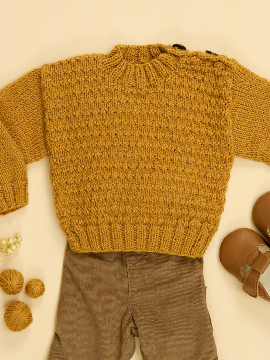 West Yorkshire Spinners Jack Jumper Knitting Pattern is available to purchase from The Knit Lounge UK knit shop