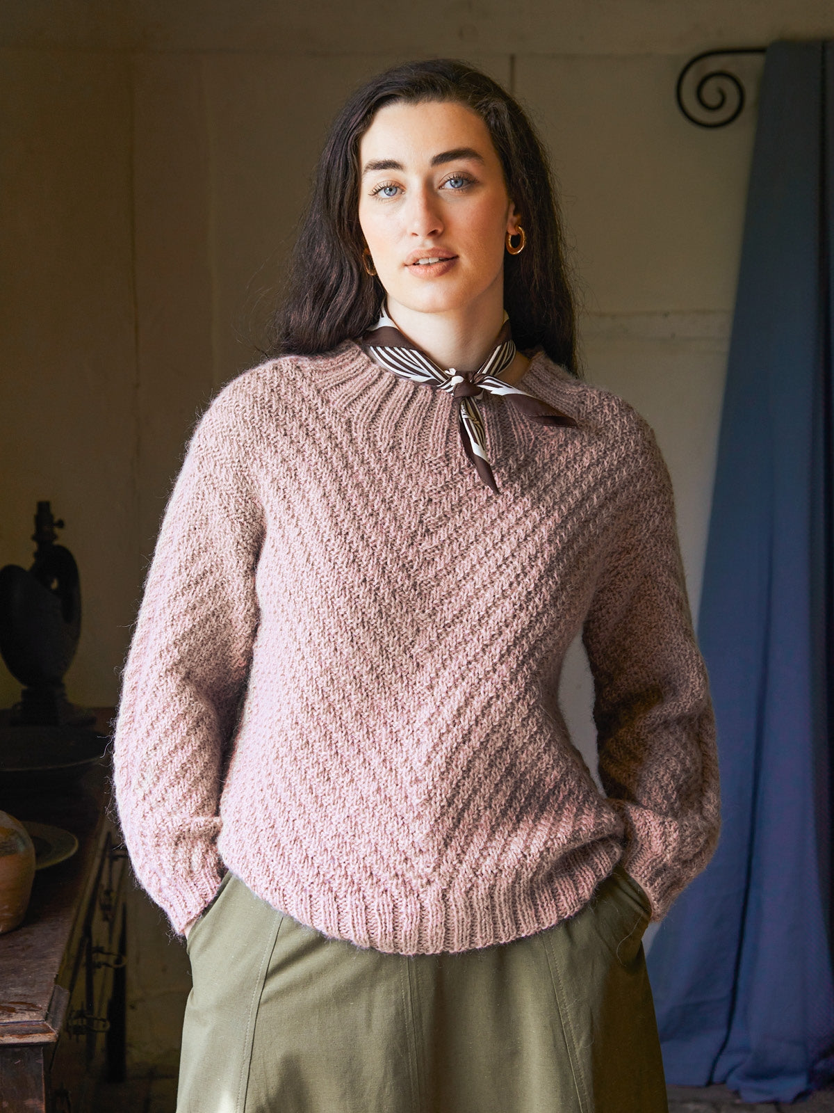West Yorkshire Spinners Folklore Pattern Book is available to purchase from The Knit Lounge UK knit shop