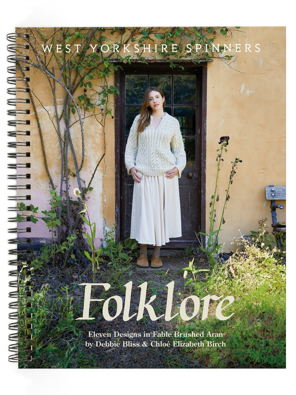 West Yorkshire Spinners Folklore Pattern Book is available to purchase from The Knit Lounge UK knit shop