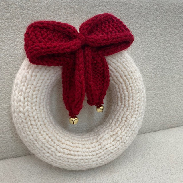 Knitted Christmas Wreath | For beginners and improvers - 18th Nov, 10am - 2pm