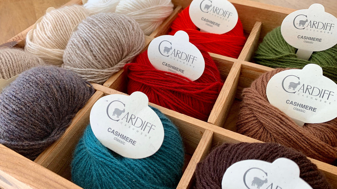Why is Cashmere so soft? Knitting with and caring for this precious fibre
