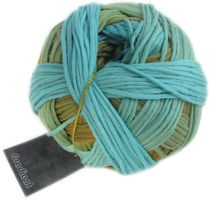 Gradient by Schoppel Wolle in shade 2202 - Fiddlesticks. Buy now from The Knit Lounge UK wool shop.