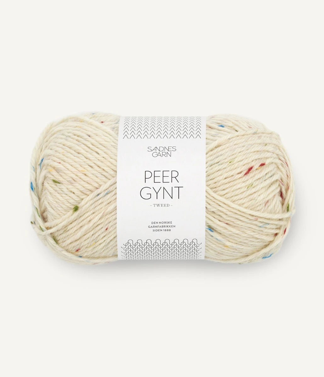 Sandnes Garn Peer Gynt Tweed in 1044 from The Knit Lounge Uk knit shop.