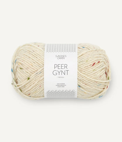 Sandnes Garn Peer Gynt Tweed in 1044 from The Knit Lounge Uk knit shop.