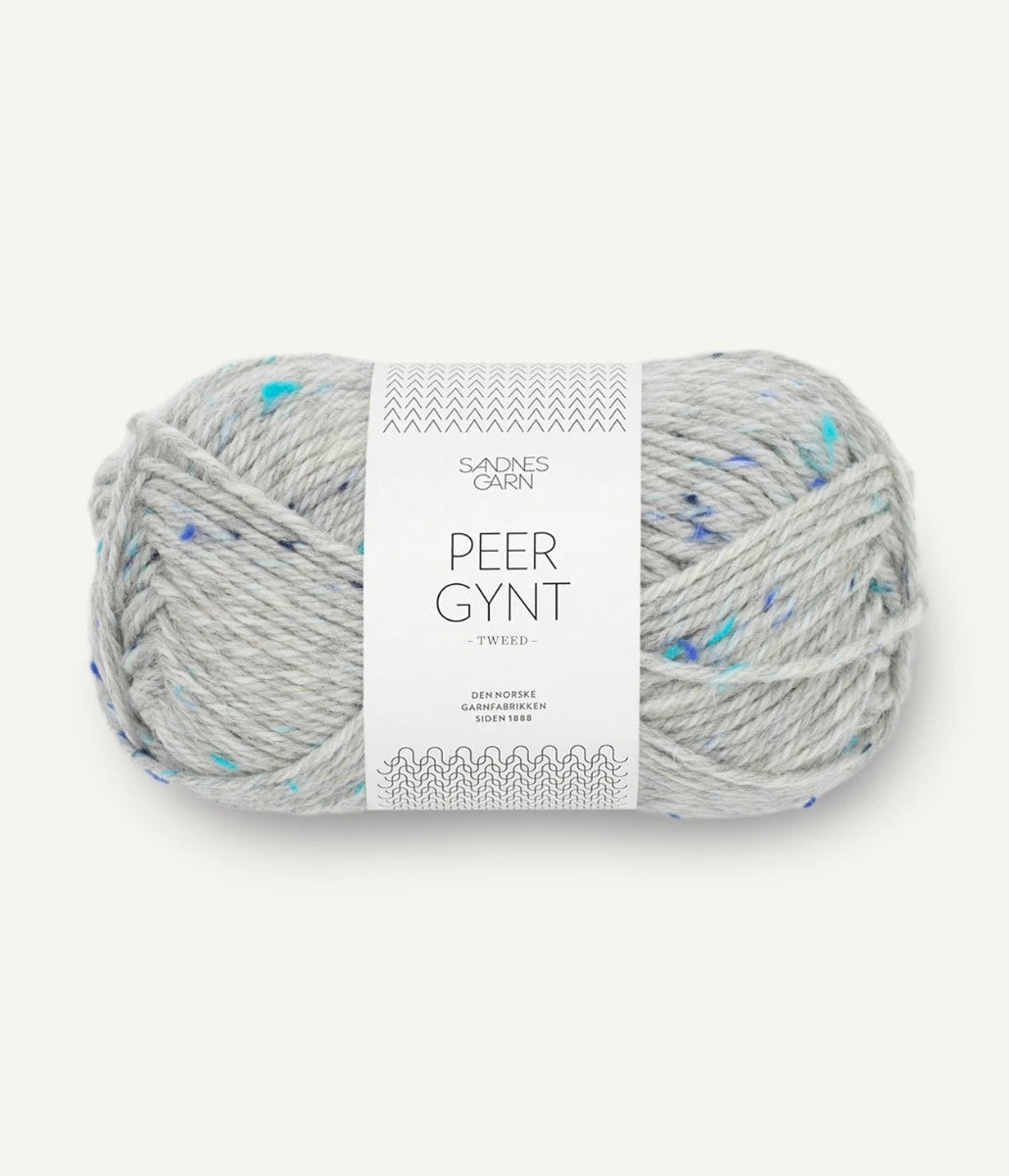 Sandnes Garn Peer Gynt Tweed in 1502 from The Knit Lounge Uk knit shop.