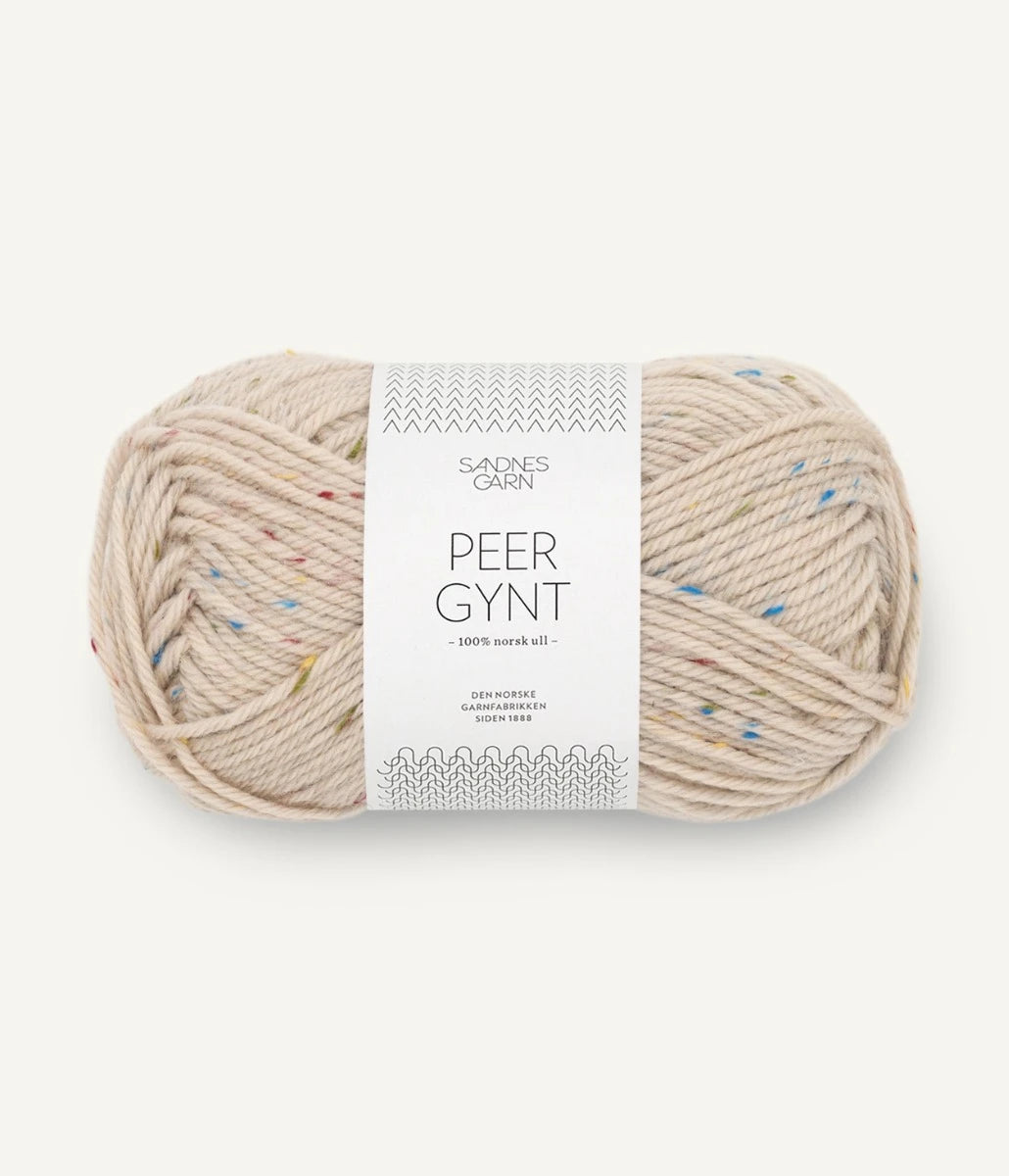 Sandnes Garn Peer Gynt Tweed in 2720 from The Knit Lounge Uk knit shop.