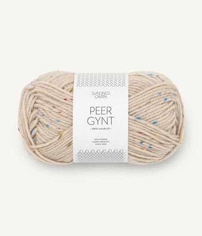 Sandnes Garn Peer Gynt Tweed in 2720 from The Knit Lounge Uk knit shop.