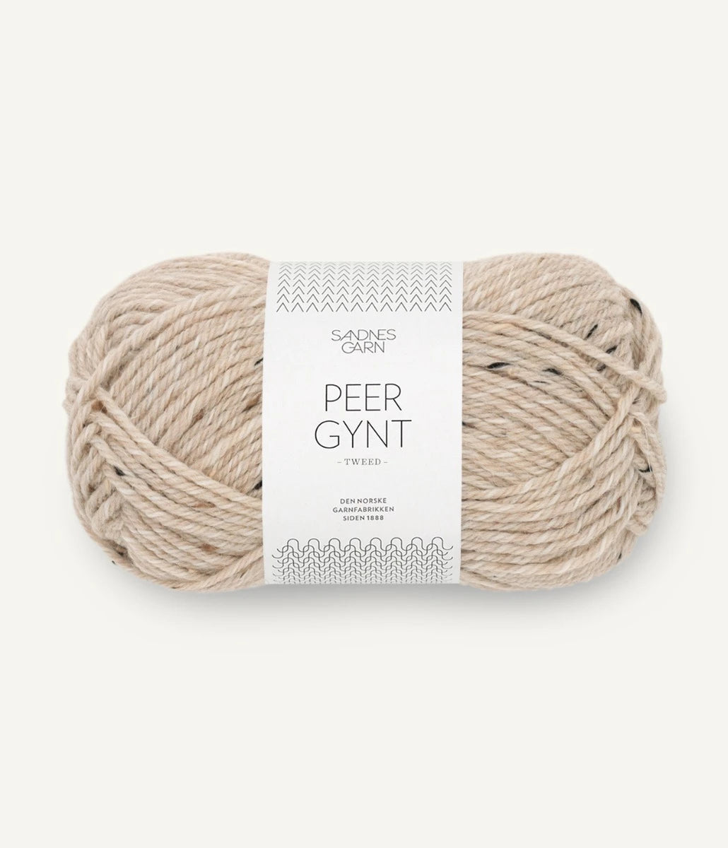 Sandnes Garn Peer Gynt Tweed in 2730 from The Knit Lounge Uk knit shop.