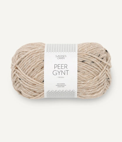 Sandnes Garn Peer Gynt Tweed in 2730 from The Knit Lounge Uk knit shop.