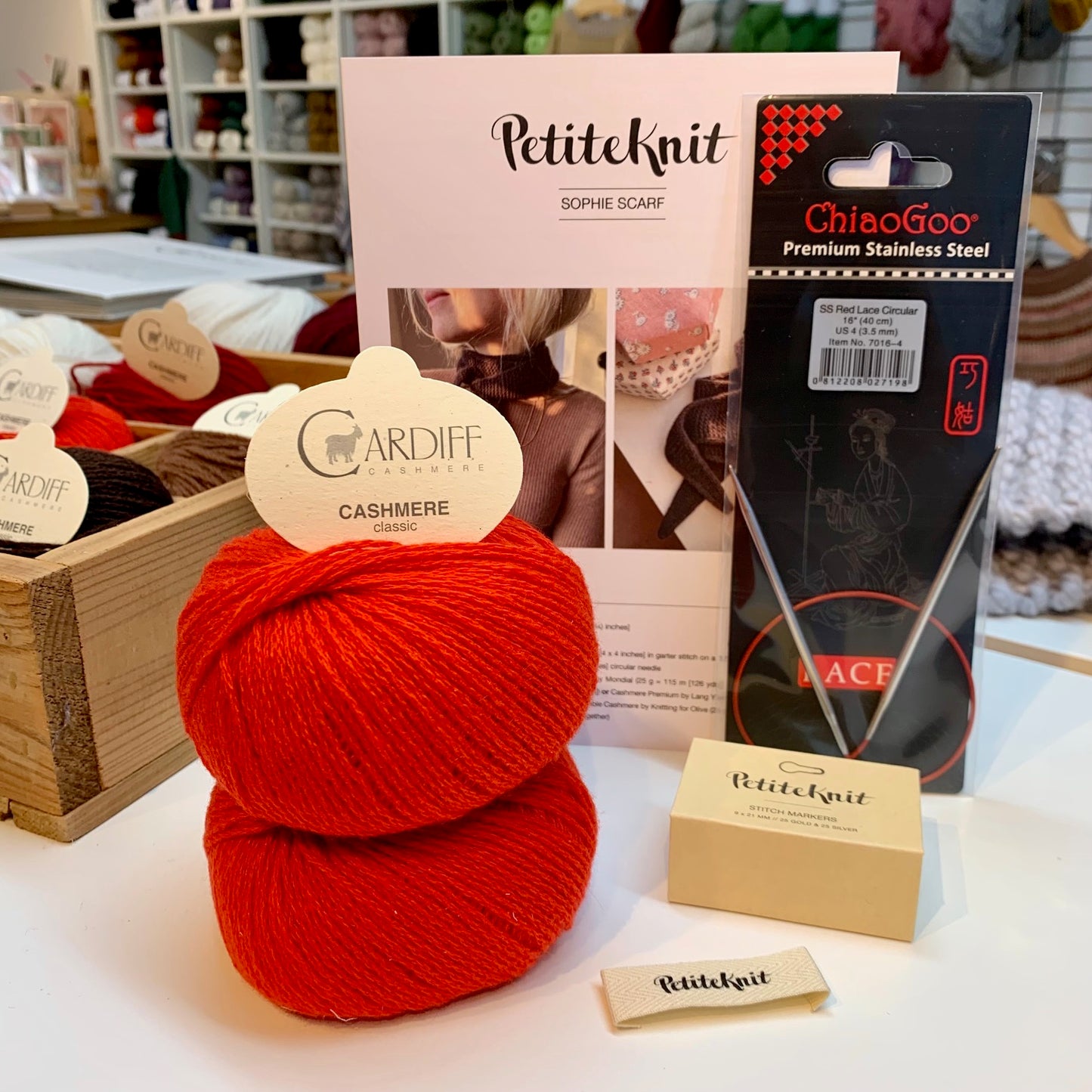 Ultimate Sophie Scarf Knitting Kit