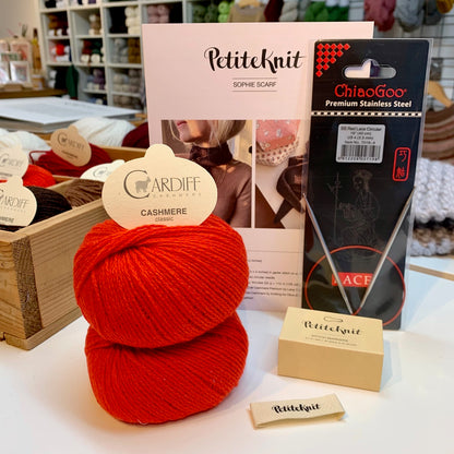 Ultimate Sophie Scarf Knitting Kit