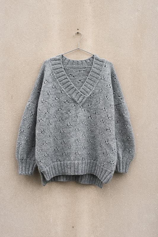 Ruke Boxy Sweater Pattern is available to purchase from The Knit Lounge UK knit shop