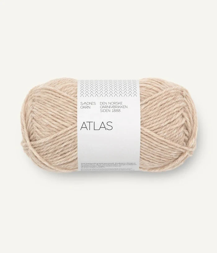 Atlas by Sandnes Garn - in 3021 from UK knit shop The Knit Lounge.