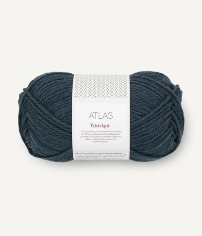 Atlas PetiteKnit by Sandnes Garn - in 6082 from UK knit shop The Knit Lounge.