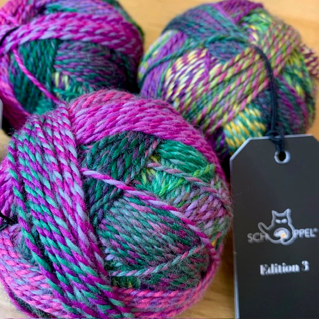 Schoppel-Wolle Edition 3 shade 2474 is available to purchase from The Knit Lounge UK yarn shop