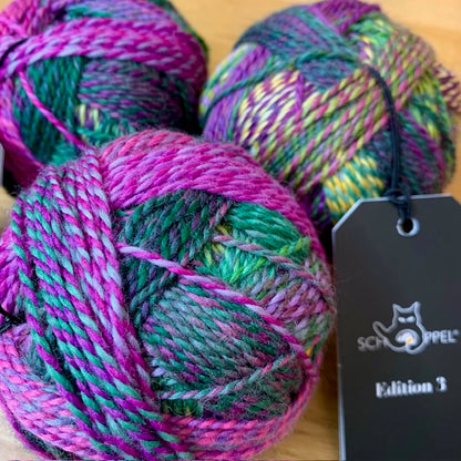 Schoppel-Wolle Edition 3 shade 2474 is available to purchase from The Knit Lounge UK yarn shop