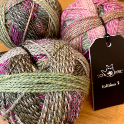 Schoppel-Wolle Edition 3 shade 2629 is available to purchase from The Knit Lounge UK yarn shop