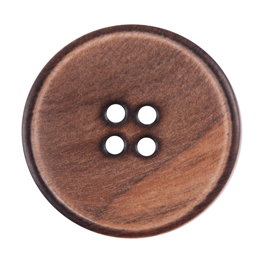 Olive Wood 27.5mm Button